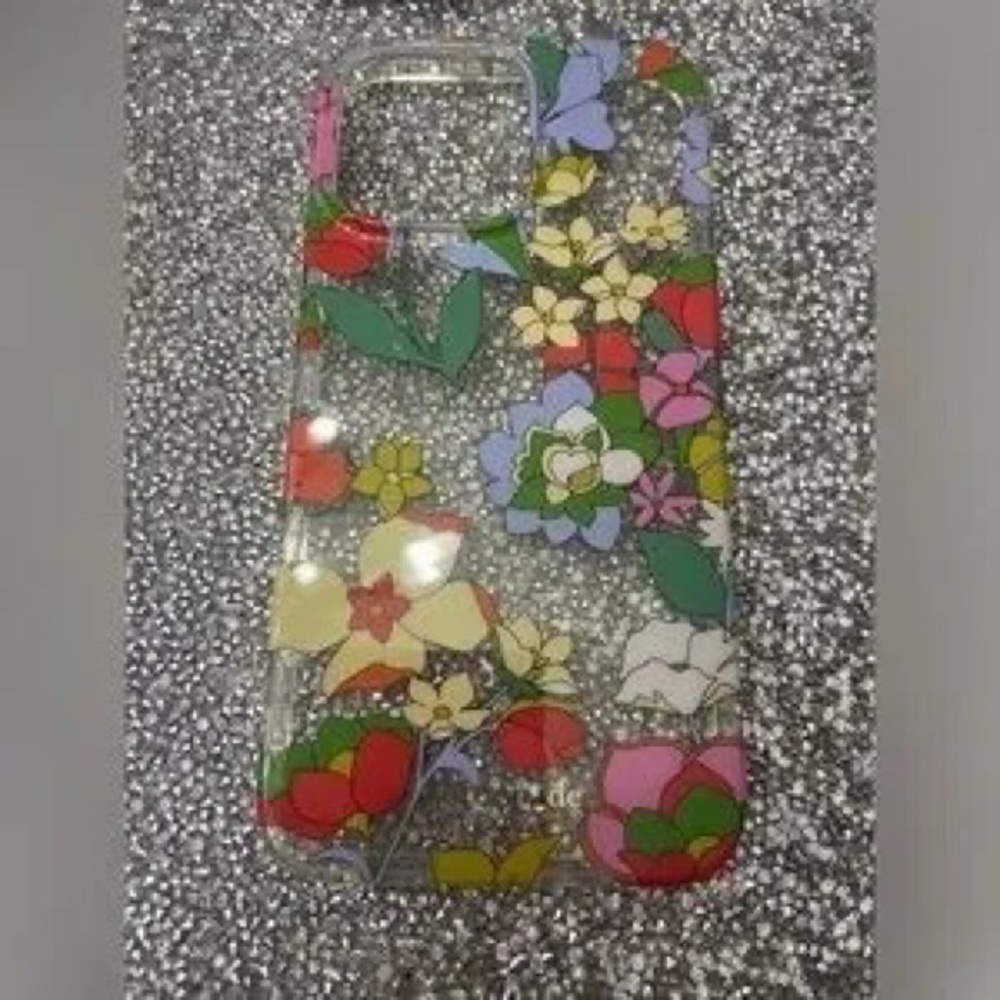 Floral Clear Phone Case